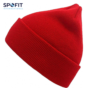 Venta caliente Unisex Jacquard Beanies Sólido Logotipo personalizado Transpirable Impermeable 100% Acrílico Ropa de invierno Beanie Caps Made - Product Image 3