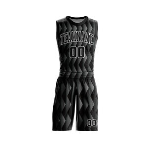 Best Selling Sublimation Basket Ball Uniform Set Sleeveless Jersey With Short Custom Made Basketball Uniform Kit - Product Image 1