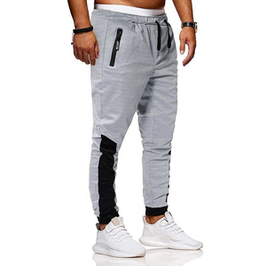 กางเกงวิ่งสำหรับผู้ชายกางเกงแนวสตรีทแบบมีกระเป๋ากางเกงคาร์โก้กางเกงคาร์โก้100% ผ้าฝ้ายเทอร์รี่เอวสูงสไตล์หน้าเรียบ - Product Image 2