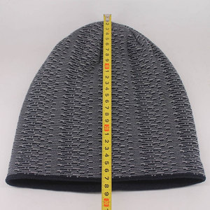 Gorro de algodón hecho a medida de alta calidad, los mejores gorros de calavera o gorros de media con bordado 3D en blanco o opciones de logotipo de diseñador - Product Image 6
