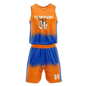 Meilleur fabricant fournisseur de maillots de basket-ball personnalisés avec logo, ensemble short, nouveau design avec option de taille plus, service OEM - Product Image 2