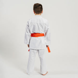 Uniformes de judo personnalisés, costumes d'entraînement sportif d'arts martiaux à manches longues pour enfants, uniformes de judo à tissage unique à séchage rapide - Product Image 2
