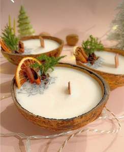 Velas Aromáticas de Cera de Coco en Frascos Personalizados, Varios Aromas Disponibles - Product Image 2