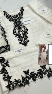 2023 colección de Bodas de lujo indio paquistaní gasa bordada Salwar Kameez con piedra pesada Venta caliente vestido de fiesta - Product Image 3