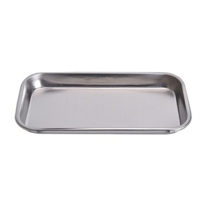 Bandeja médica de acero inoxidable para uso Dental, herramientas de placa cuadrada, instrumento de operación, placa de tratamiento quirúrgico - Product Image 1