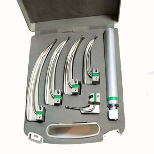 Set de Laringoscopio Manual de Acero Inoxidable Hecho a Medida, Instrumento Quirúrgico de Alta Calidad Hecho en Pakistán, Certificado CE, en Caja - Product Image 3