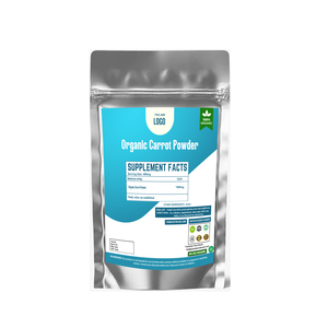 Venta al por mayor de polvo de zanahoria orgánico, aditivo superalimentario y concentrado de jugo de suministro de fabricante indio - Product Image 1