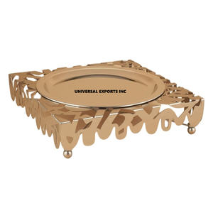 Bol à chocolat fait main de qualité supérieure en acier poli miroir brillant avec bordure incurvée Bol à chocolat écologique Design tendance - Product Image 2