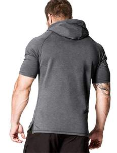 Sweat-shirt sans manches ajusté pour homme, vêtements de sport pour la musculation, conçu pour l'entraînement et la musculation - Product Image 4
