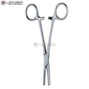 Abrazadera de tubo quirúrgico Premium Fórceps dentados cruzados 7 pulgadas 18CM Instrumentos médicos de acero inoxidable Mayoristas - Product Image 4