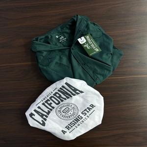 Chemise Oxford décontractée à manches longues de couleur unie pour garçons Séchage rapide avec dos imprimé pour l'été-OEM/ODM - Product Image 1