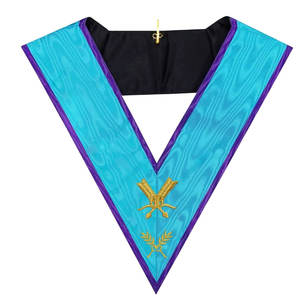 2025 COLLAR REGALIA MASÓNICO DE MEMPHIS MISRAIM RITE SECRETARIA - Product Image 1