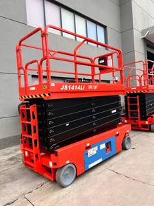 Plataforma Elevadora de Tijera Autopropulsada, Estación de Trabajo Elevada Hidráulica, 300 kg, 6 m, 8 m, 10 m, 12 m, 14 m, 16 m - Product Image 3
