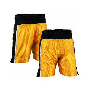 2024 Short de boxe à quantité minimale de commande bas fabriqué en usine Short de boxe personnalisé de haute qualité en ligne fabriqué au Pakistan - Product Image 1