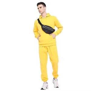 Ensemble de survêtement homme 2026 en polaire coupe ajustée, marque privée, ensembles de jogging en molleton technique - Product Image 4