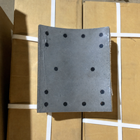 Plaquettes de frein à tambour OEM Standard WG9231342069 pour camions lourds – Pièces de rechange pour garnitures de frein
