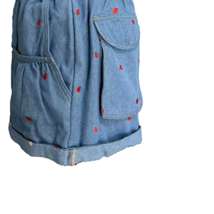 Pantalones cortos para mujer Verano Cómodo Algodón Cintura elástica Transpirable Algodón Cordón Pantalones cortos casuales con bolsillos - Product Image 3