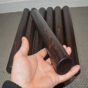 Purpleheart ébano nogal sándalo madera exótica torneado en blanco palos de madera para uso en cocina y dormitorio - Product Image 4