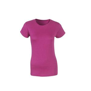 Camiseta de manga corta con logotipo personalizado para mujer, Camiseta deportiva transpirable suelta para correr, Color sólido, venta al por mayor - Product Image 5