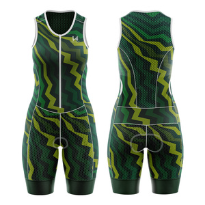 ชุดปั่นจักรยานผู้หญิงไซส์ใหญ่แบบสั่งทำพิเศษ 4 ชิ้น ผลิตจากวัสดุเป็นมิตรกับสิ่งแวดล้อม น้ำหนักเบา แห้งเร็ว ยืดได้สี่ทิศทาง ไร้รอยต่อ - Product Image 6