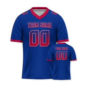 Camiseta de fútbol personalizada para hombre con nombre de equipo y conjunto de números con Camiseta deportiva Servicio OEM disponible - Product Image 5