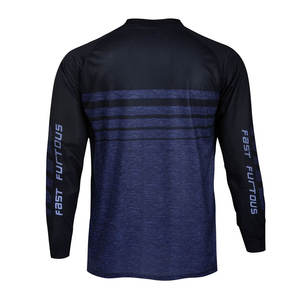 Maillot de course personnalisé imprimé, maillot de moto à manches longues, maillot d'équipe de motocross, équipement de course professionnel à séchage rapide, fournisseur - Product Image 4