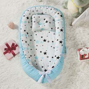 Cuna Transpirable de Algodón Orgánico Suave para Recién Nacidos, Nido de Bebé de Algodón Puro - Product Image 6