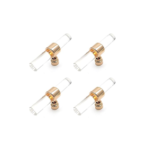 Poignées de tiroir en acrylique doré Poignée de commode Poignées d'armoires de cuisine en cristal Quincaillerie de salle de bain au meilleur prix - Product Image 4