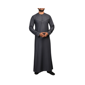 Robes abaya musulmanes traditionnelles personnalisées Thobes décontractées en tissu de qualité supérieure nouvellement conçues StyleSheet pour les exportateurs indiens - Product Image 1