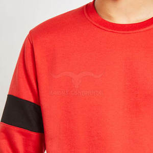 XXL XL ชุดสเวตเตอร์คอตตอนผ้าฟลีซของผู้ชายชุดกันหนาวระบายอากาศได้ดี100% โลโก้ออกแบบได้ตามต้องการ - Product Image 6