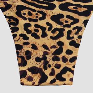 Seamless Tiger Leopard Print Flex <b>Underwear</b> High-Low G-<b>String</b> Thin Spandex/Nylon Antibacterial Bonded Laser Cutting Logo - Product Image 2