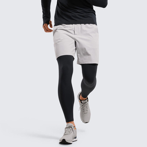 Fitness tissu extensible respirant ajustement réglable conception Unique léger Premium entraînement hommes Legging OEM - Product Image 3