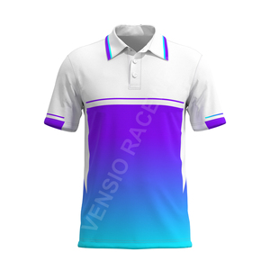 Polo de carreras OEM Diseño personalizado Pit Crew Polo Camisa de carreras de motos Poliéster Quick Dry MX Polo Short - Product Image 1