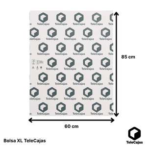 Bolsas de Polietileno Blanco Opaco de Alta Densidad TeleCajas de 190 g para Uso en la Cocina - Product Image 2