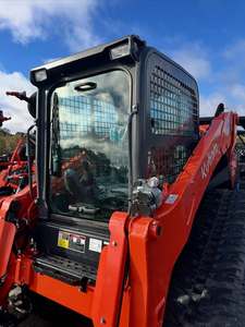 Minicargadora de orugas Kubota SVL75-3 usada, nueva, al por mayor, con motor diésel de 75KW, naranja, equipo de construcción de alta resistencia y gran capacidad de carga. - Product Image 5