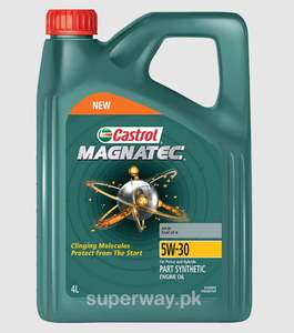 Castrols ระยะทางสูง5W-20น้ำมันเครื่องสังเคราะห์เต็มรูปแบบ-5ควาร์กเครื่องยนต์ขั้นสูง - Product Image 6