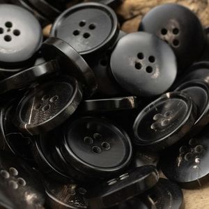 Best Quality Buffalo Horn Button Customizable Size Big/Short Size Available Magnetic Shank-High Quality Horn Button Blank Agate - Product Image 1