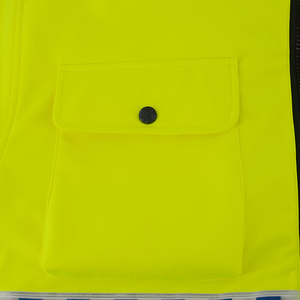 Chaqueta de Seguridad de Alta Visibilidad para Hombre 2025, Chaqueta Impermeable Reflectante con Logotipo, Fabricada en Nailon - Product Image 4