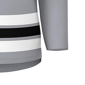 Jersey de hockey sobre hielo de diseño libre de poliéster de alta calidad, impresión por sublimación, logotipo bordado, camisetas de hockey sobre hielo personalizadas - Product Image 5