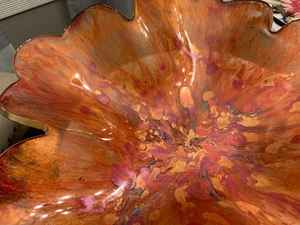 Tazón de Resina Artesanal de Alta Calidad, Decorativo con Superficie Lisa, Modelo de Comida para Decoración de Interiores y Estilismo - Product Image 4