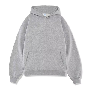 Pull à capuche personnalisé lourd 100% coton surdimensionné Street Wear Pull à capuche en détresse Vente en gros Hoodies 600 Gsm Hoodie - Product Image 2