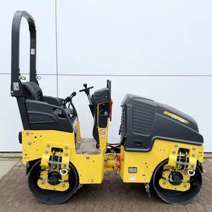 Mini Rodillo Compactador Vibratorio de Doble Tambor de 13 Toneladas con Motor Kama y Engranaje de Alta Eficiencia para Pequeños Proyectos - Product Image 1