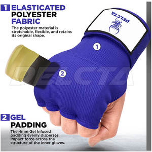 OEM Service <b>Light</b> Weight Gel Padded Inner <b>Gloves</b> Eco Friendly Custom Color Gel Padded Inner <b>Gloves</b> - Product Image 4