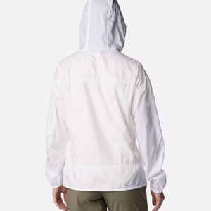 Vestes à capuche personnalisées, coupe-vent décontractées à fleurs, vestes légères à fermeture éclair, respirantes, vêtements décontractés pour femmes - Product Image 2