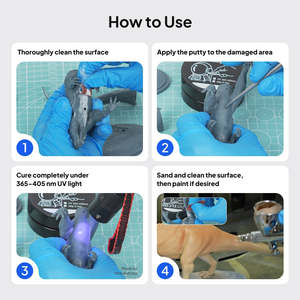 Fast <b>UV</b> Cure Putty for 3D Modelling - Product Image 6