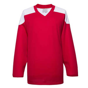 Uniforme de Hockey sobre Hielo Personalizado de Alta Calidad, Servicio OEM, Resistente al Viento, Transpirable, Bordado, Impresión, Diseño Deportivo de Color Sólido - Product Image 1