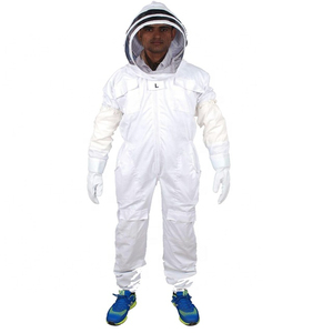 Traje de apicultura Traje de abeja amarillo Traje de abeja cómodo para apicultor Algodón Transpirable Agricultura - Product Image 6