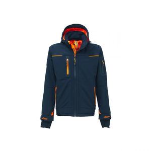 Chaqueta Softshell para exteriores, color azul profundo, cómoda y elegante, para el exterior, para el espacio - Product Image 2