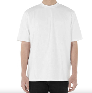 เสื้อยืดคอกลมแขนสั้นสีพื้นดำขาว ผ้าเจอร์ซีย์คอตตอน 100% รุ่นใหม่ปี 2026 รับสกรีนโลโก้ ราคาถูก เสื้อยืดเปล่า - Product Image 6