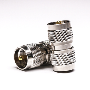 UHF อะแดปเตอร์โคแอกเชียล RF ขั้วต่อ <span class=keywords><strong>PL</strong></span>-259ตัวผู้ลดความสูญเสียต่ำพร้อมด้วยอิมพีแดนซ์50ohm ทองเหลืองหัวต่อตัวผู้ UHF แบบตรง - Product Image 3